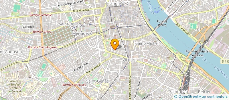 localisation de l'entreprise MONSIEUR ROMAIN QUESNOY à BORDEAUX