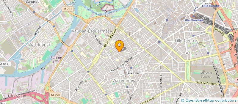 localisation de l'entreprise MONSIEUR ROMAIN QUETSTROY à LILLE