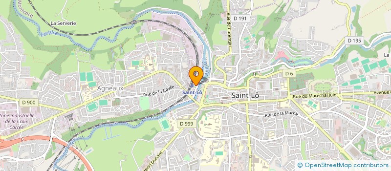 localisation de l'entreprise MONSIEUR ROMAIN QUINETTE  SAINT-LO