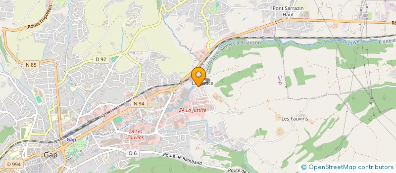 localisation de l'entreprise MONSIEUR ROMAIN RAFFOUR  GAP