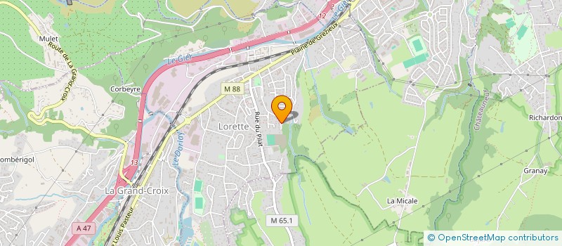 localisation de l'entreprise MONSIEUR ROMAIN RAMDANI à LORETTE