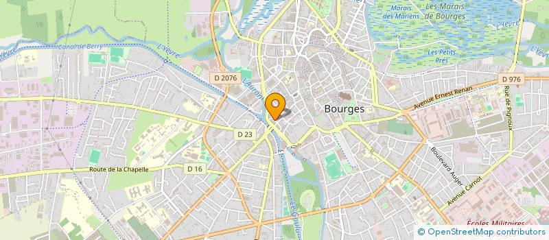 localisation de l'entreprise MONSIEUR ROMAIN RANVIER à BOURGES