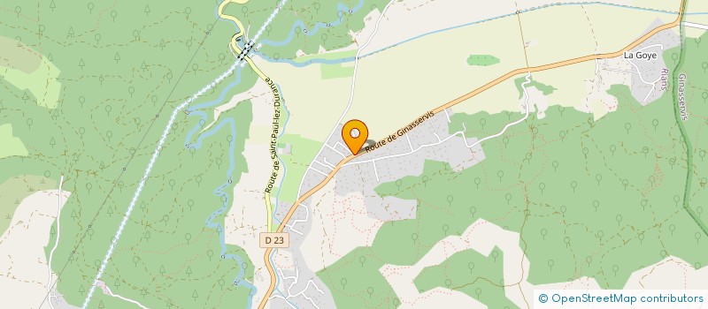 localisation de l'entreprise MONSIEUR ROMAIN RAPASTELLI  RIANS