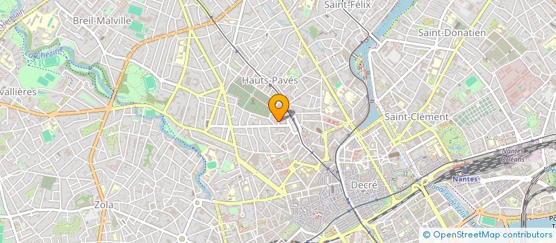 localisation de l'entreprise MONSIEUR ROMAIN RAPNOUIL  NANTES