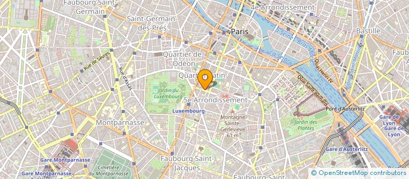 localisation de l'entreprise MONSIEUR ROMAIN RAVANEL  PARIS