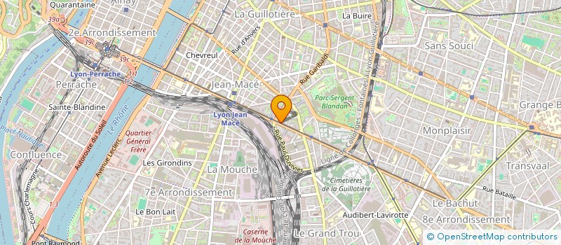 localisation de l'entreprise MONSIEUR ROMAIN REINHART  LYON