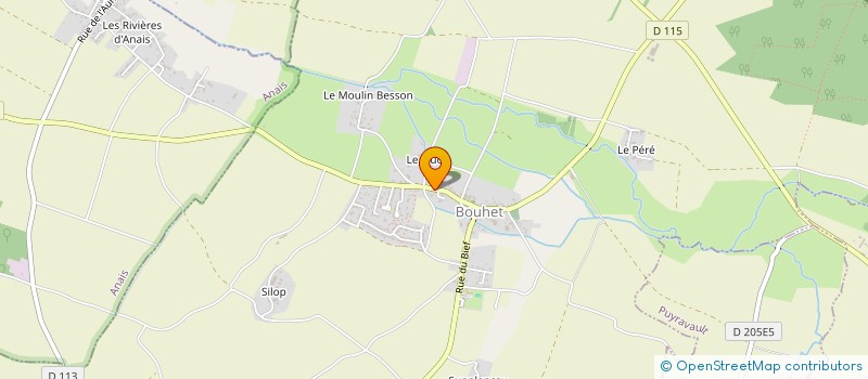 localisation de l'entreprise MONSIEUR ROMAIN RENARD  BOUHET