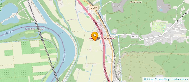 localisation de l'entreprise MONSIEUR ROMAIN RENAUD  MORNAS