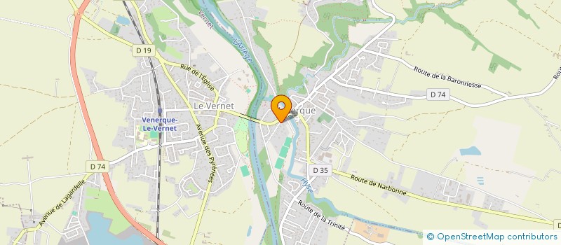 localisation de l'entreprise MONSIEUR ROMAIN RETTIG à VENERQUE