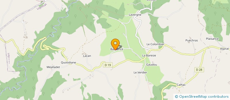 localisation de l'entreprise MONSIEUR ROMAIN REVEL à PUYCAPEL