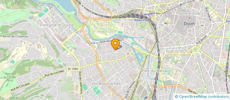 localisation de l'entreprise MONSIEUR ROMAIN RIBEAUX à DIJON