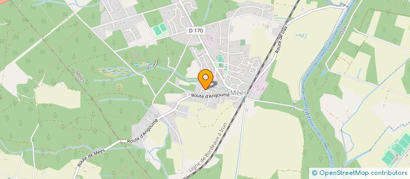 localisation de l'entreprise MONSIEUR ROMAIN RIBET  MEES