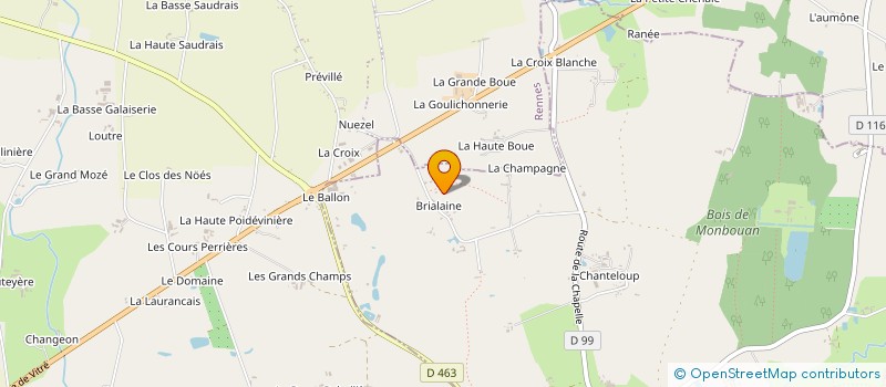 localisation de l'entreprise MONSIEUR ROMAIN RICARD  MOULINS