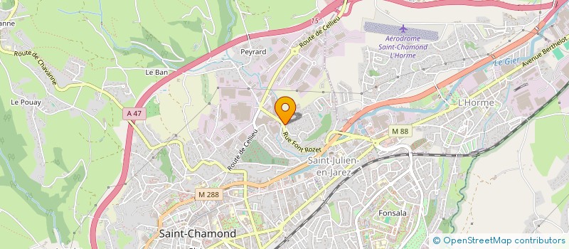 localisation de l'entreprise MONSIEUR ROMAIN RICHARD à SAINT-CHAMOND