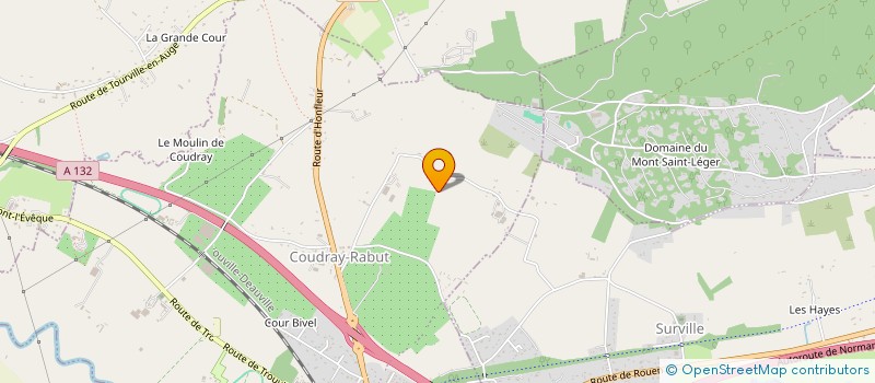 localisation de l'entreprise MONSIEUR ROMAIN RICHOMME  PONT L'EVEQUE