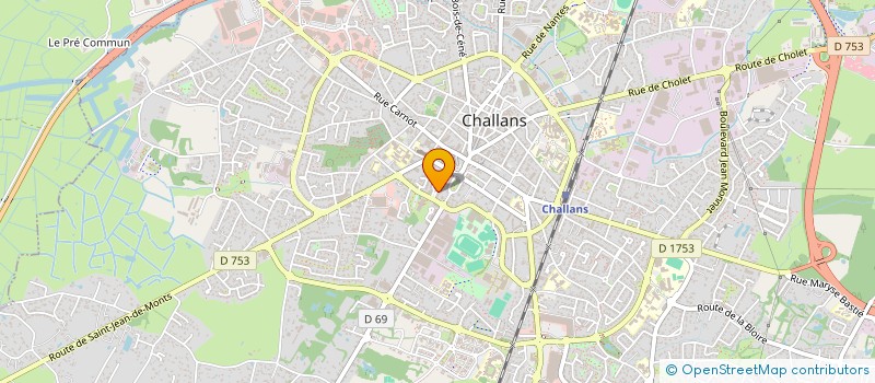 localisation de l'entreprise MONSIEUR ROMAIN RIEU MERE à CHALLANS