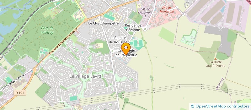 localisation de l'entreprise MONSIEUR ROMAIN RIGAUT à MENNECY