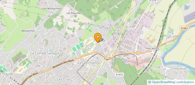 localisation de l'entreprise MONSIEUR ROMAIN RISCHMANN à BESANCON