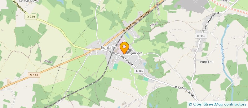 localisation de l'entreprise MONSIEUR ROMAIN RITA à TERRES-DE-HAUTE-CHARENTE