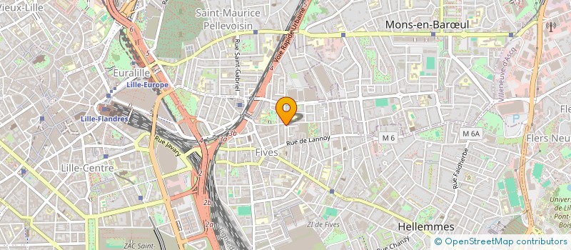 localisation de l'entreprise MONSIEUR ROMAIN RITOW  LILLE