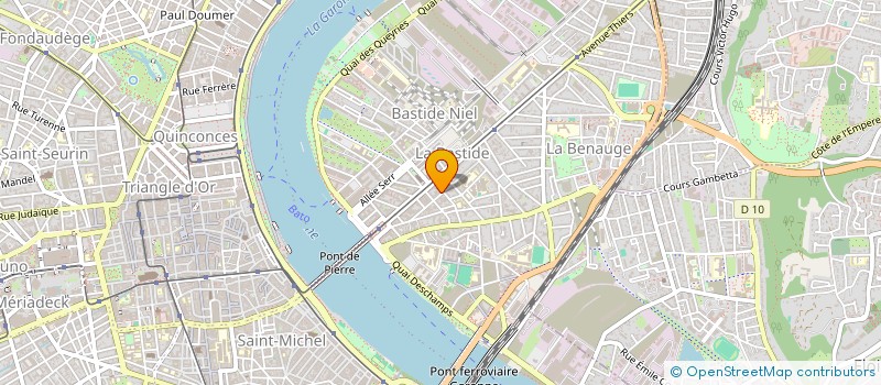 localisation de l'entreprise MONSIEUR ROMAIN RIVIERE  BORDEAUX