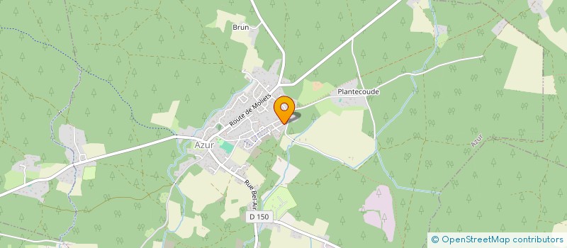 localisation de l'entreprise MONSIEUR ROMAIN RIVIERE  AZUR