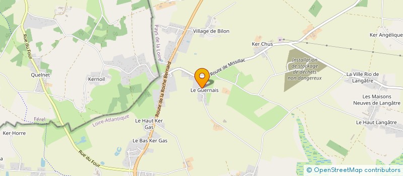 localisation de l'entreprise MONSIEUR ROMAIN ROBIALLE à HERBIGNAC