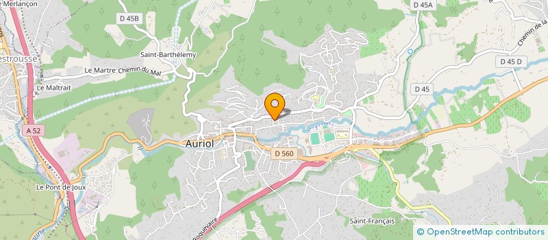 localisation de l'entreprise MONSIEUR ROMAIN ROCHAS à AURIOL