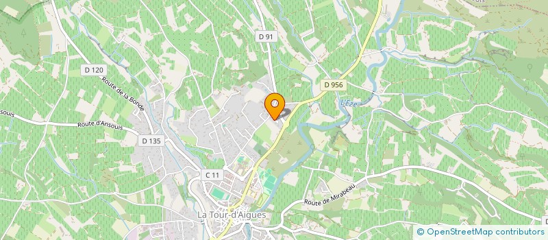 localisation de l'entreprise MONSIEUR ROMAIN ROCHEDY  LA TOUR-D'AIGUES