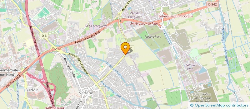 localisation de l'entreprise MONSIEUR ROMAIN ROCHETTE à VEDENE