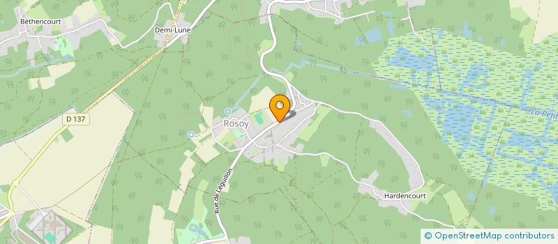 localisation de l'entreprise MONSIEUR ROMAIN RODIER  ROSOY