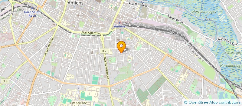 localisation de l'entreprise MONSIEUR ROMAIN RODRIGUES PORTELA à AMIENS