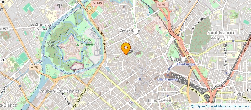 localisation de l'entreprise MONSIEUR ROMAIN ROMAIN LEFEBVRE  LILLE