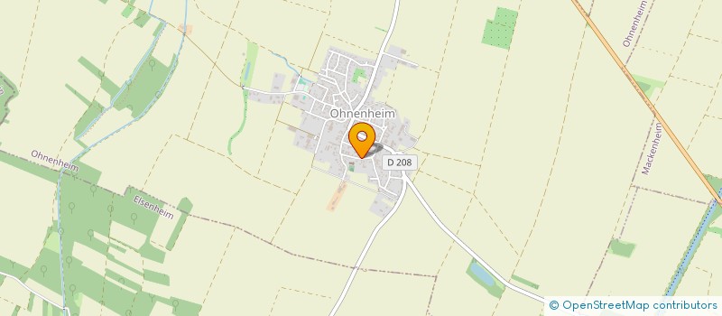 localisation de l'entreprise MONSIEUR ROMAIN ROMAIN PIERRAT  OHNENHEIM