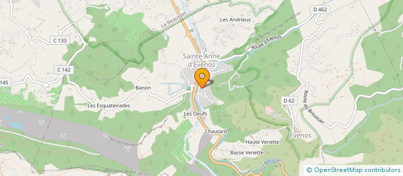 localisation de l'entreprise MONSIEUR ROMAIN ROSSI  LE CASTELLET