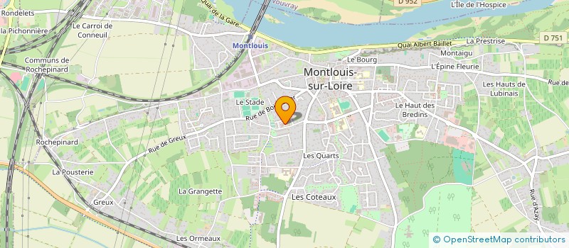 localisation de l'entreprise MONSIEUR ROMAIN ROSSIGNOL  MONTLOUIS-SUR-LOIRE