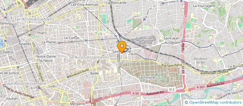 localisation de l'entreprise MONSIEUR ROMAIN ROUMANILLE à MARSEILLE