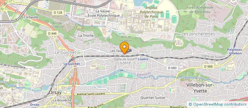 localisation de l'entreprise MONSIEUR ROMAIN ROUSSEAU à PALAISEAU