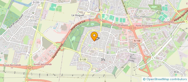localisation de l'entreprise MONSIEUR ROMAIN ROUSSEL à IFS