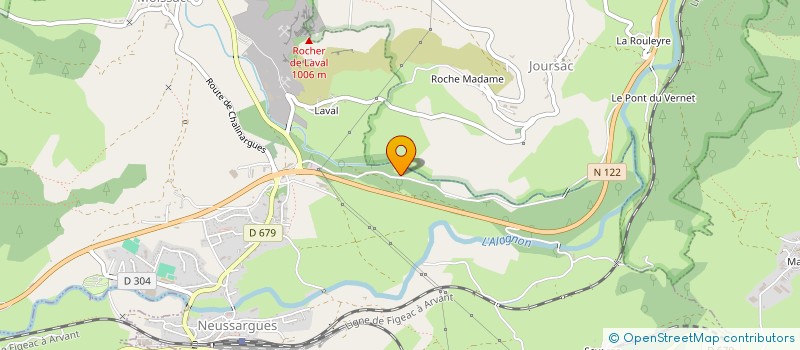 localisation de l'entreprise MONSIEUR ROMAIN ROUX à NEUSSARGUES EN PINATELLE