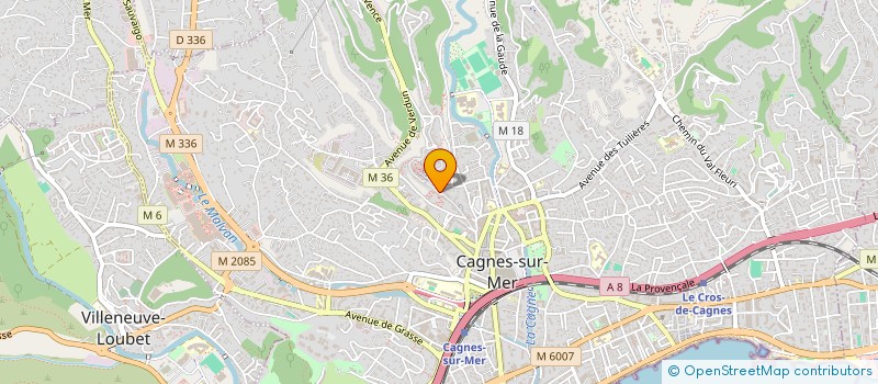 localisation de l'entreprise MONSIEUR ROMAIN ROYANT à CAGNES-SUR-MER