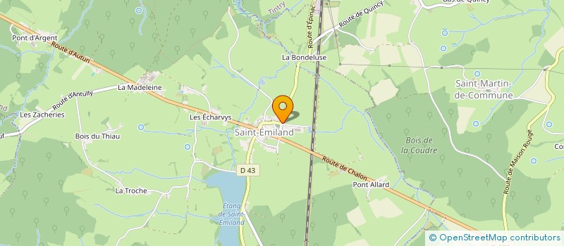 localisation de l'entreprise MONSIEUR ROMAIN ROYER  SAINT-BERAIN-SUR-DHEUNE