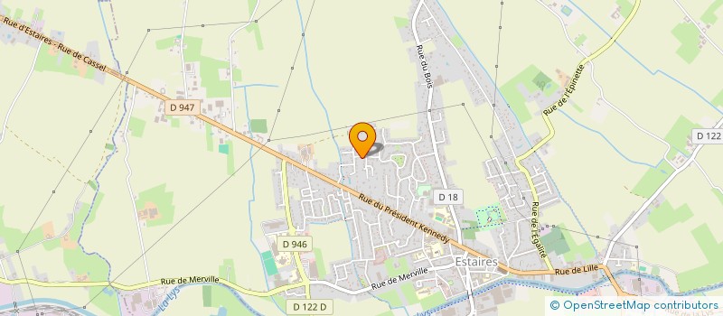 localisation de l'entreprise MONSIEUR ROMAIN RUDZKI  ESTAIRES