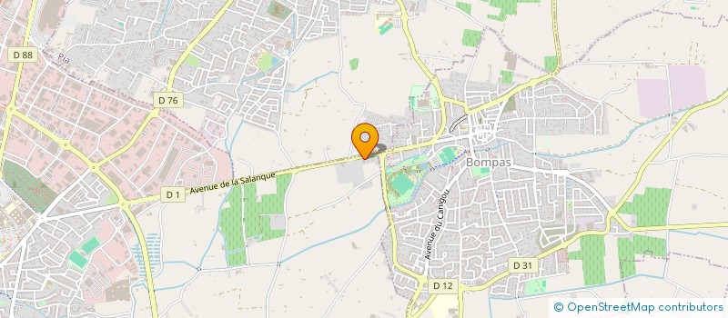 localisation de l'entreprise MONSIEUR ROMAIN RUIZ  PERPIGNAN