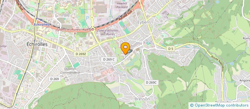 localisation de l'entreprise MONSIEUR ROMAIN SABATIER à EYBENS