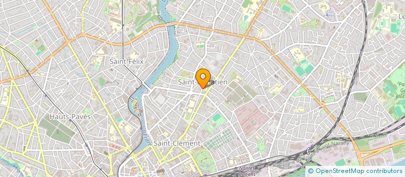 localisation de l'entreprise MONSIEUR ROMAIN SABOURIN à NANTES