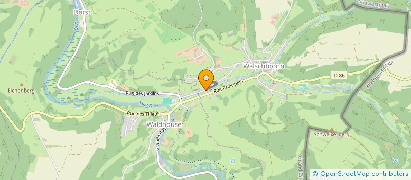 localisation de l'entreprise MONSIEUR ROMAIN SAHLING  WALSCHBRONN