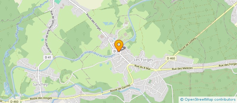 localisation de l'entreprise MONSIEUR ROMAIN-SAIDOU SALL  LES FORGES