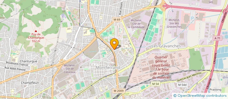 localisation de l'entreprise MONSIEUR ROMAIN SAIKOUK  CLERMONT-FERRAND