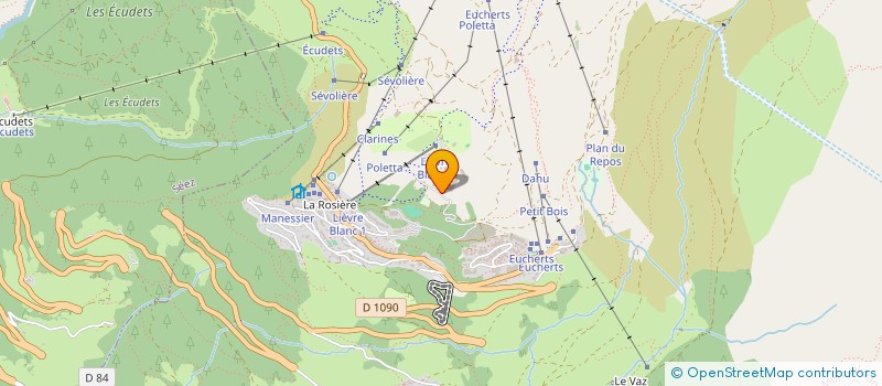 localisation de l'entreprise MONSIEUR ROMAIN SAILLARD  MONTVALEZAN